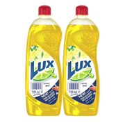 Lux Dish Wash Liquid Lemon 2x725ml
