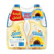 Shams Sunflower Oil 2x1.5Ltr